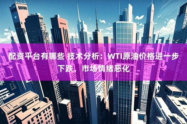 配资平台有哪些 技术分析：WTI原油价格进一步下跌，市场情绪恶化